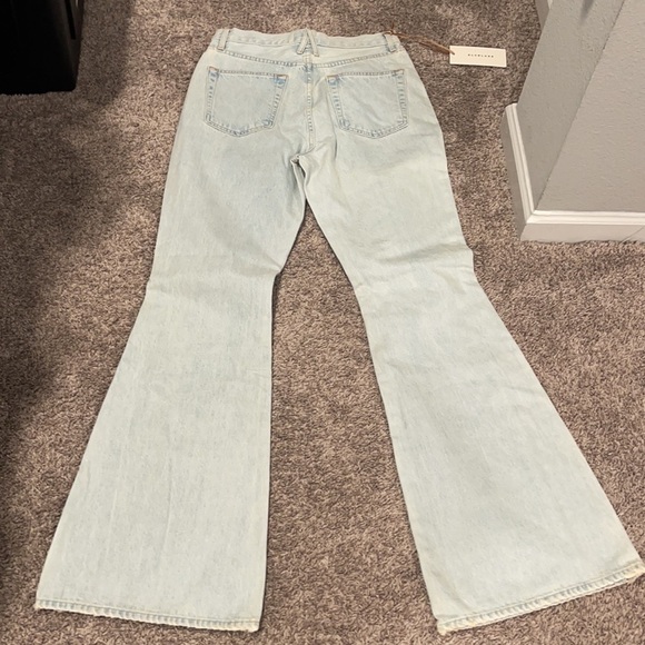 SLVRLAKE Indiana Super High Waist Flare Jeans size 29 - Picture 6 of 13